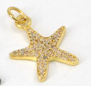 Small Star Diamond Pendant — Sands Swim jewelry
